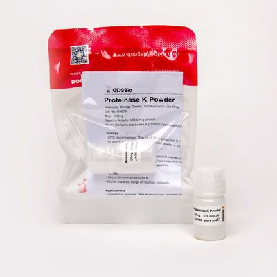 GDSBio Sản phẩm chẩn đoán trong ống nghiệm Sinh học phân tử Proteinase K Powder PK N9016 100mg